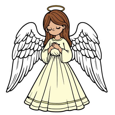 realistic angel