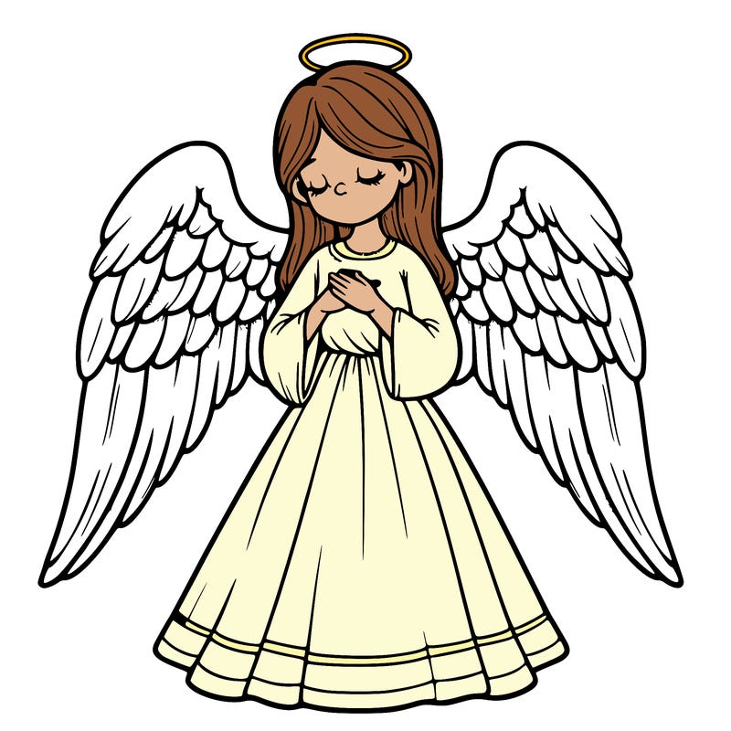 realistic angel