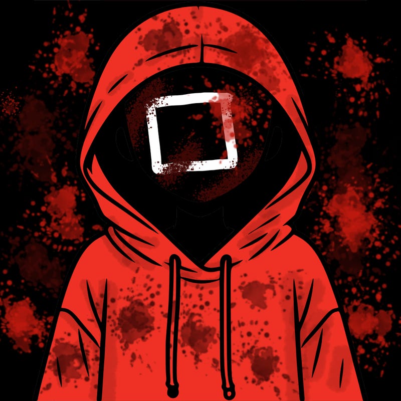 faceless girl in hoodie