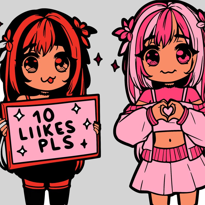 girl holding a sign that says 10 likes pls