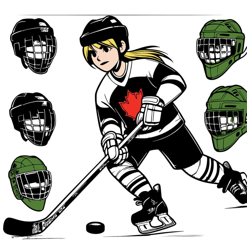 realistic hockey girl
