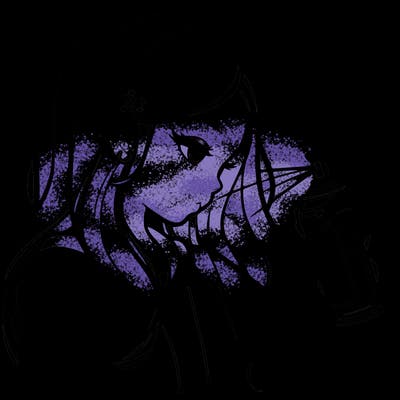 a realistic girl spray painting