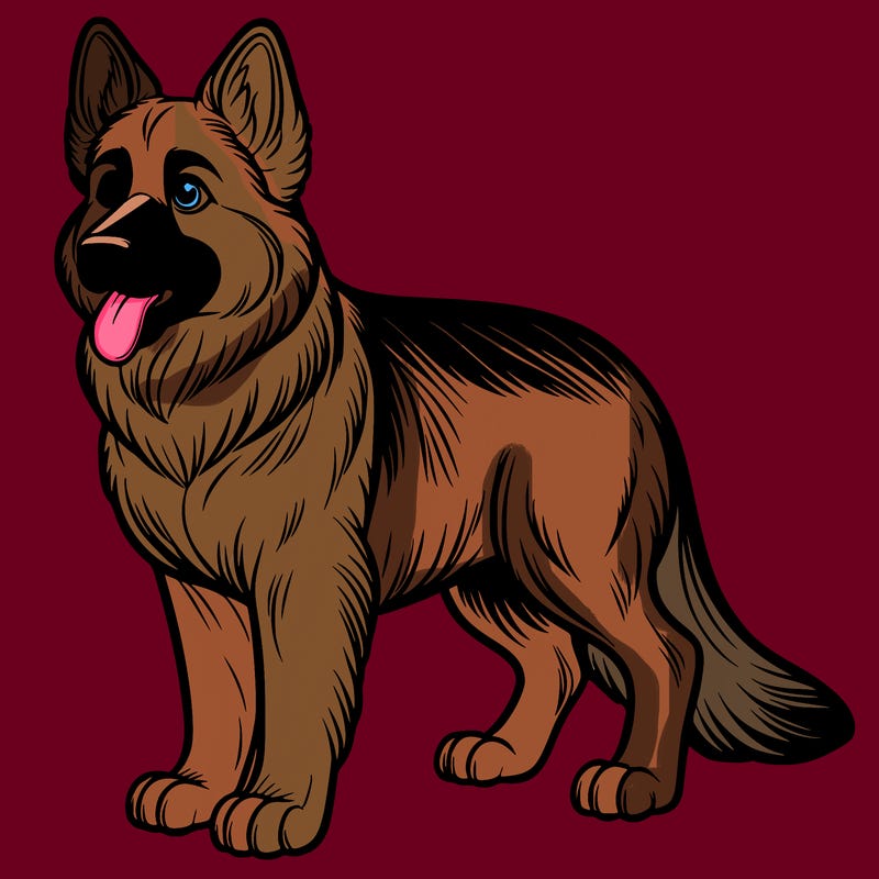 german shepard dog