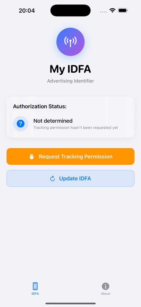IDFA Viewer - Developer Tools App | MWM