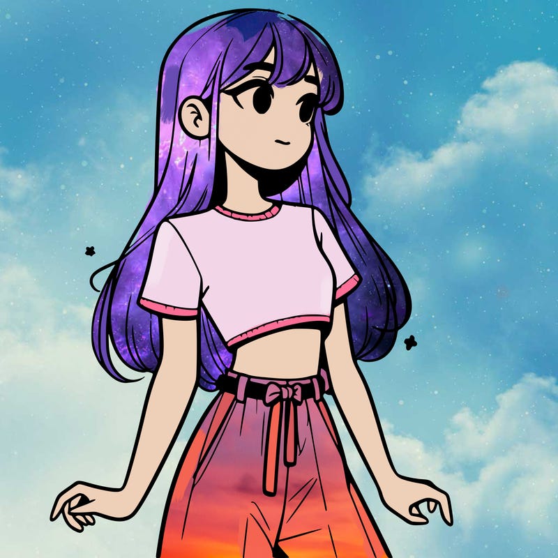 girl in a cute crop top