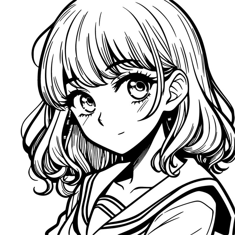 manga character popart