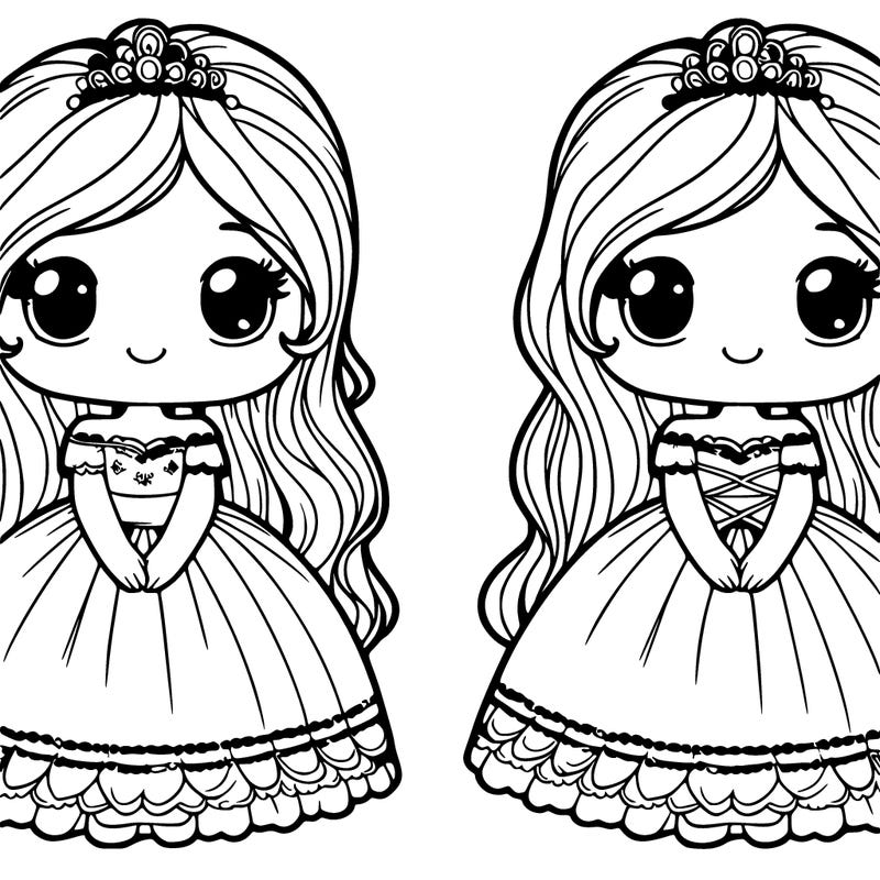 girl with princess dress