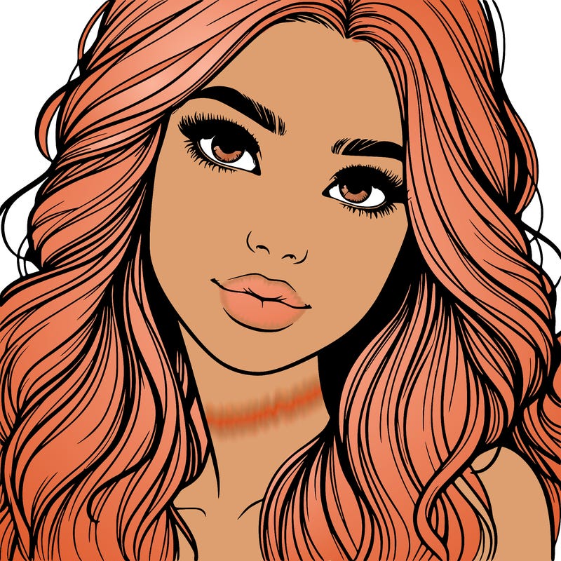 beautiful realistic girl