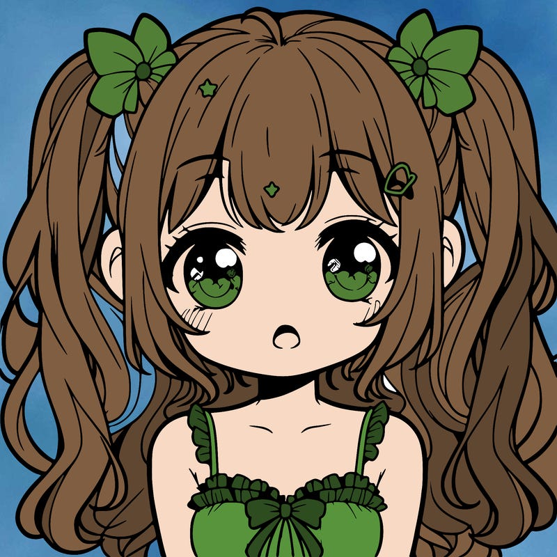 cute sweet anime girl