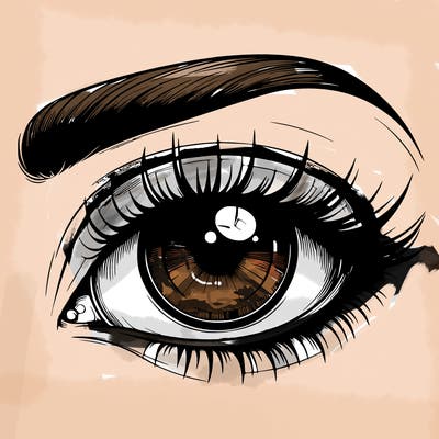 realistic eye