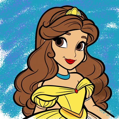 belle disney princess