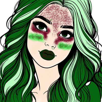 beautiful realistic girl