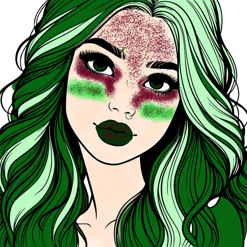 beautiful realistic girl