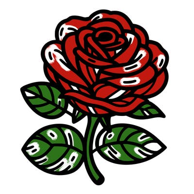 a rose