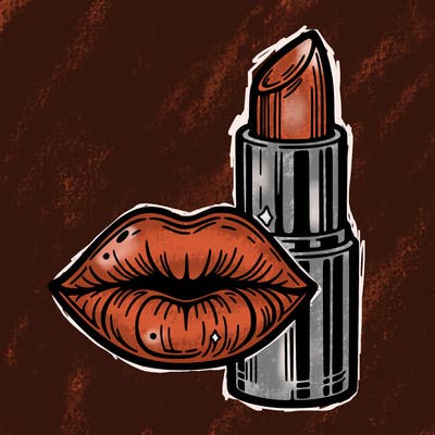 lips and lipstick