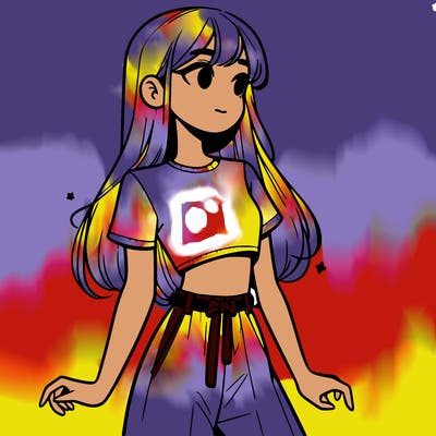 girl in a cute crop top