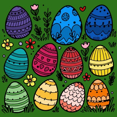 easter eggs .