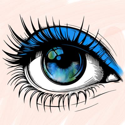 realistic eye