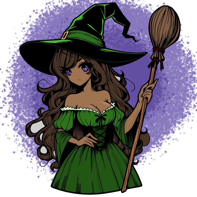 realistic witch