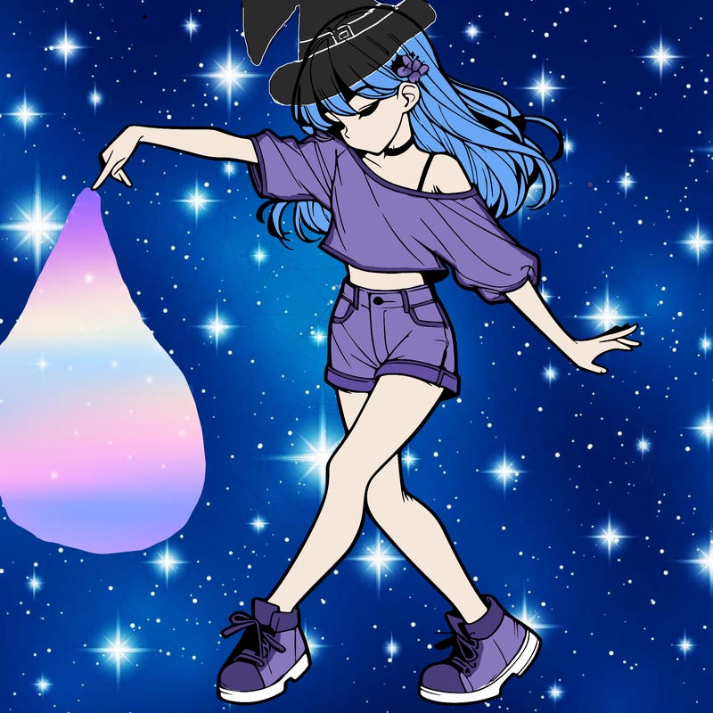 realistic girl danceing