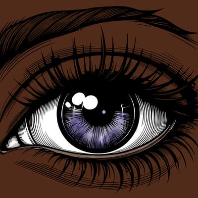 realistic eye