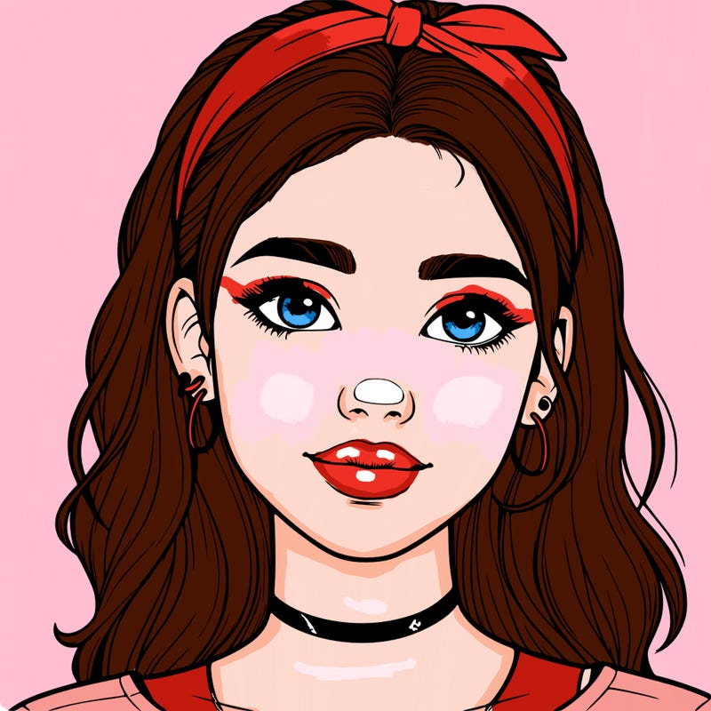 realistic teenage girl