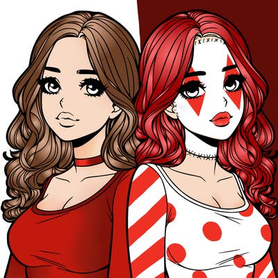 realistic twin sisters