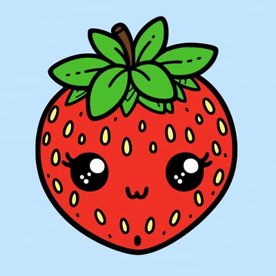 cute strawberry
