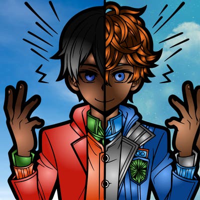 anime boy split