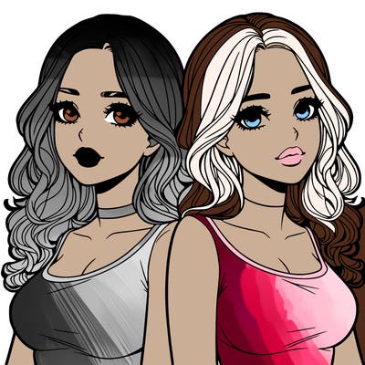 realistic twin sisters