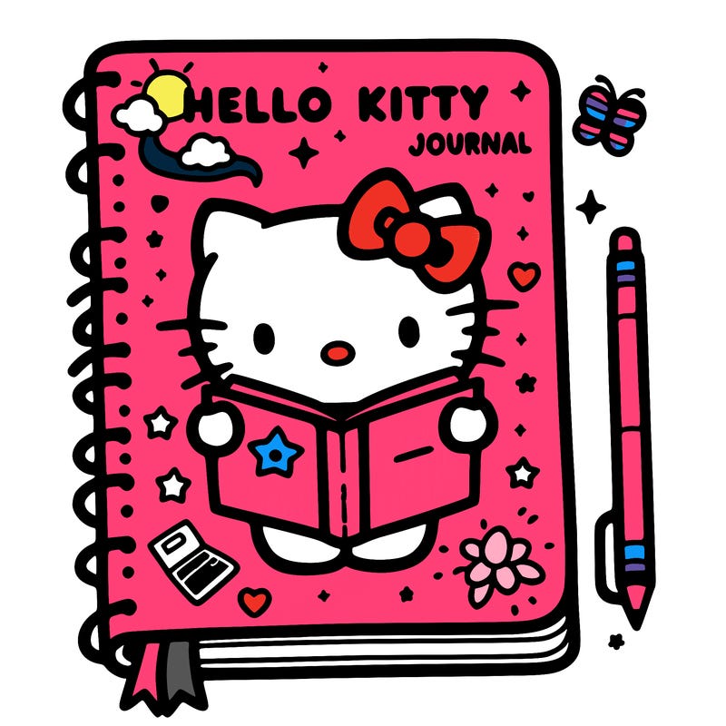 hello kitty journal
