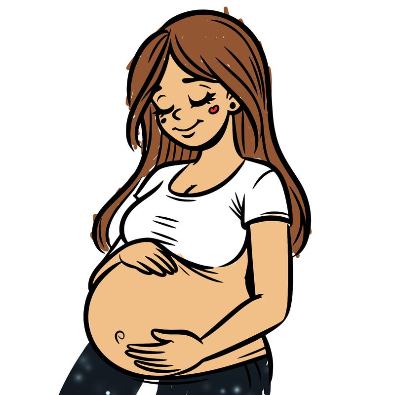 pregnant woman