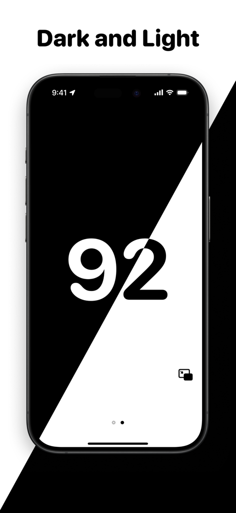Simple Speedometer: Pure Speed - Minimalist digital speedometer interface with dark and light mode display