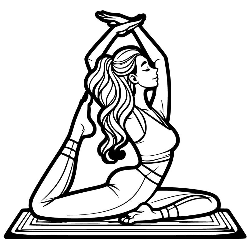 yoga position for women