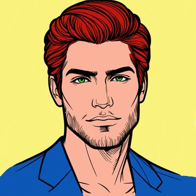 handsome man