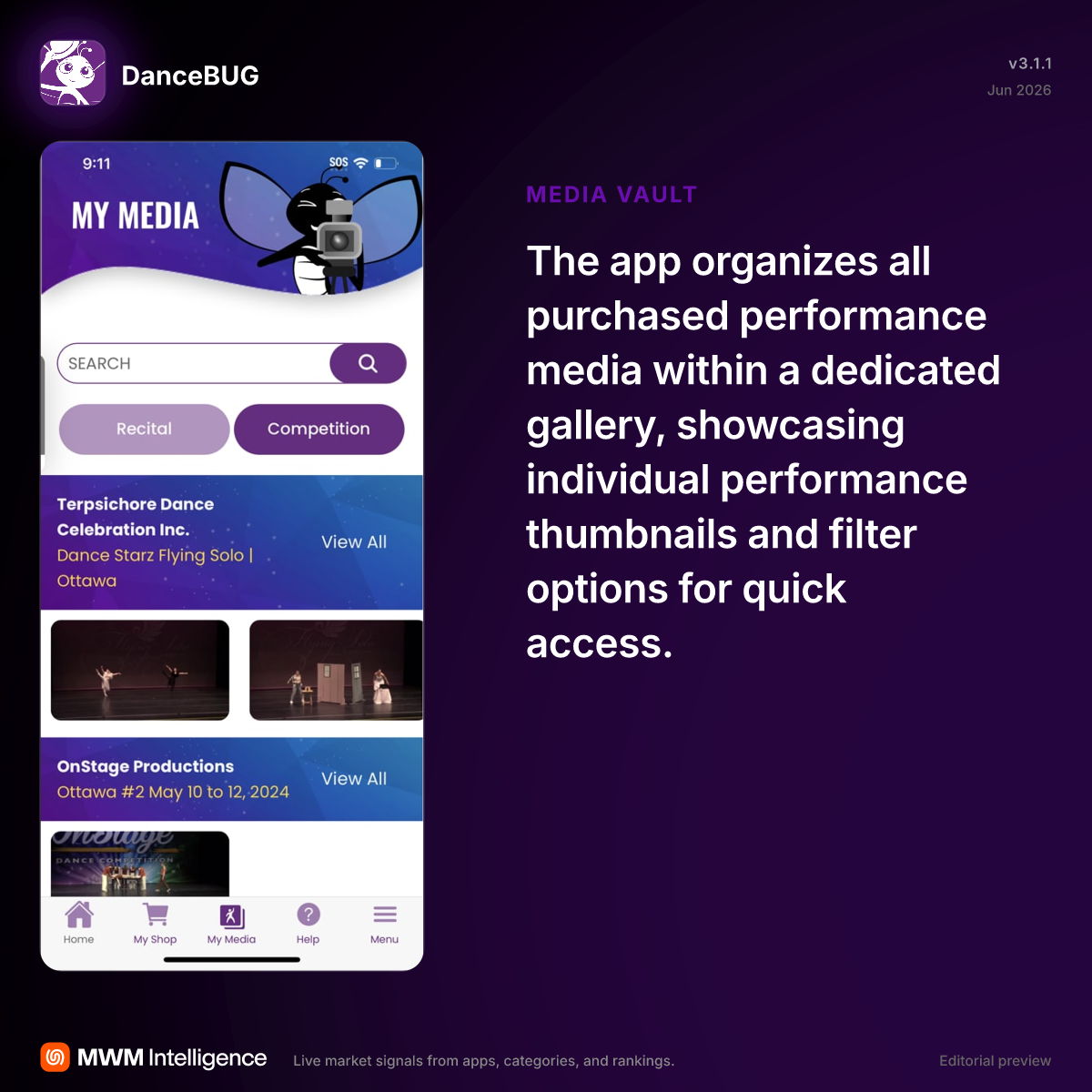 DanceBUG - Photo & Video App | MWM