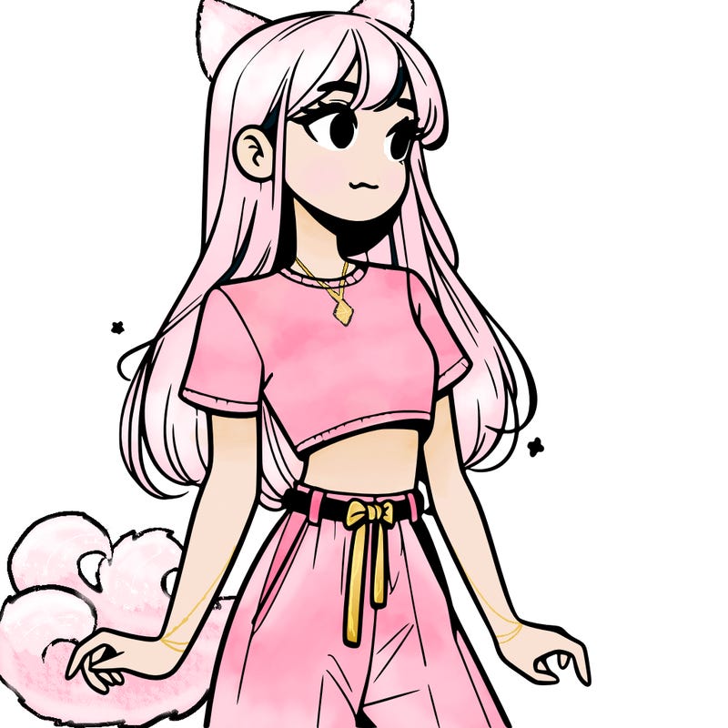 girl in a cute crop top