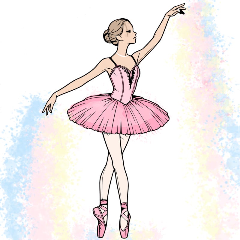 realistic ballerina