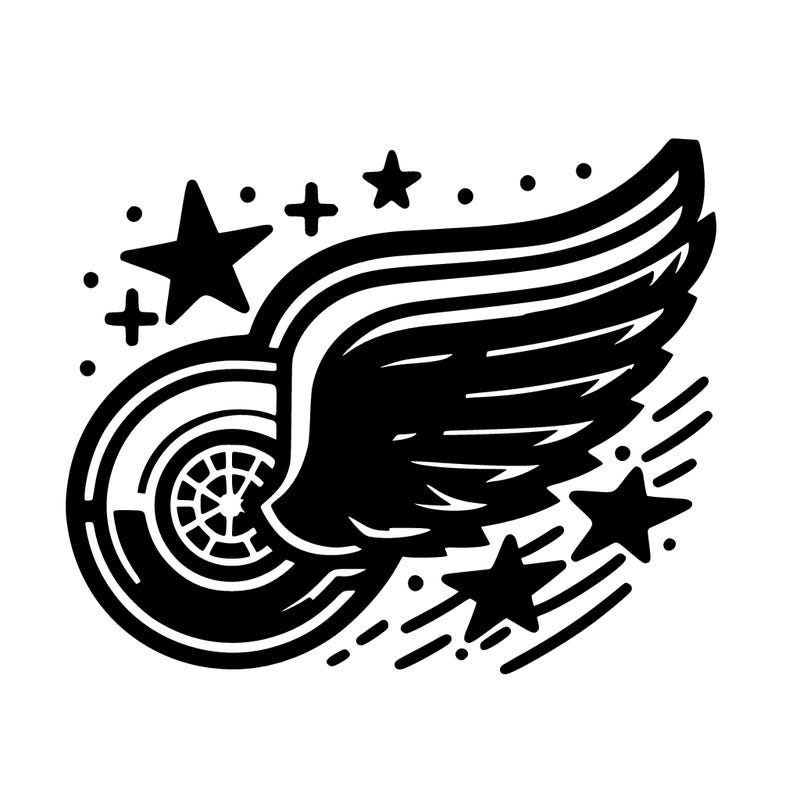 red wings logo