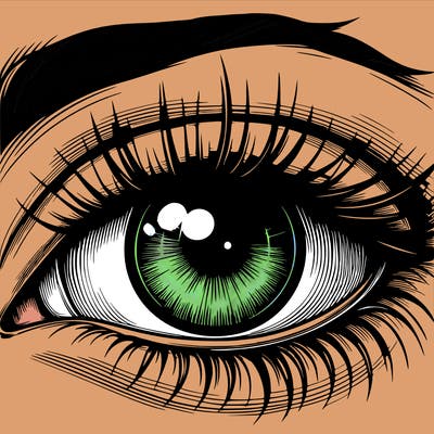 realistic eye
