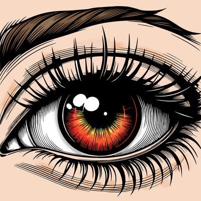 realistic eye