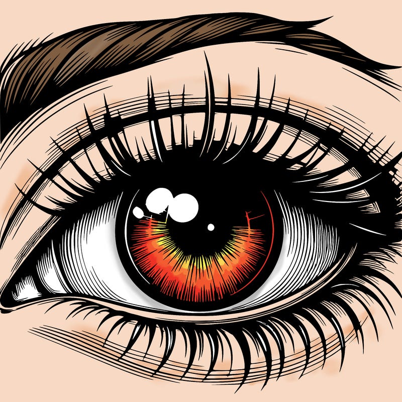 realistic eye