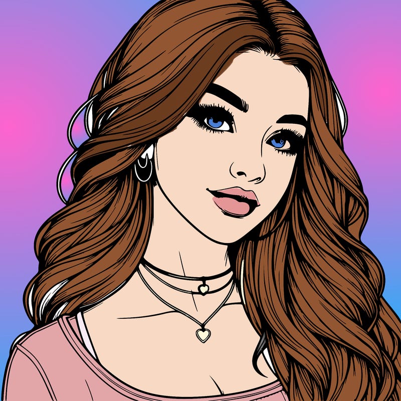 detailed realistic girl