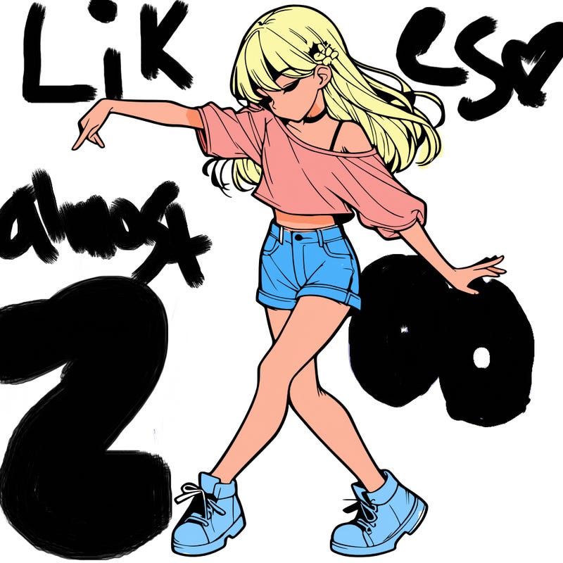 realistic girl danceing