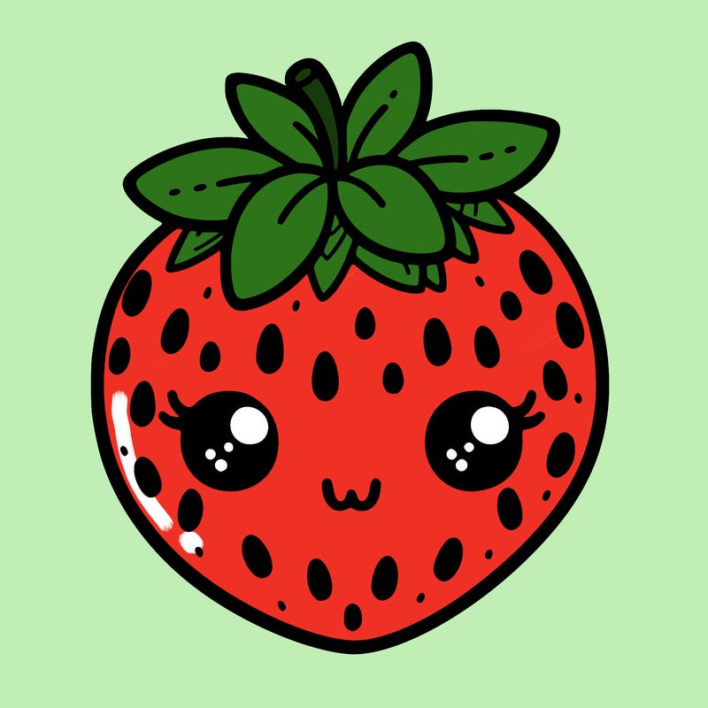cute strawberry