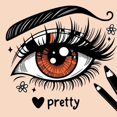 pretty eye
