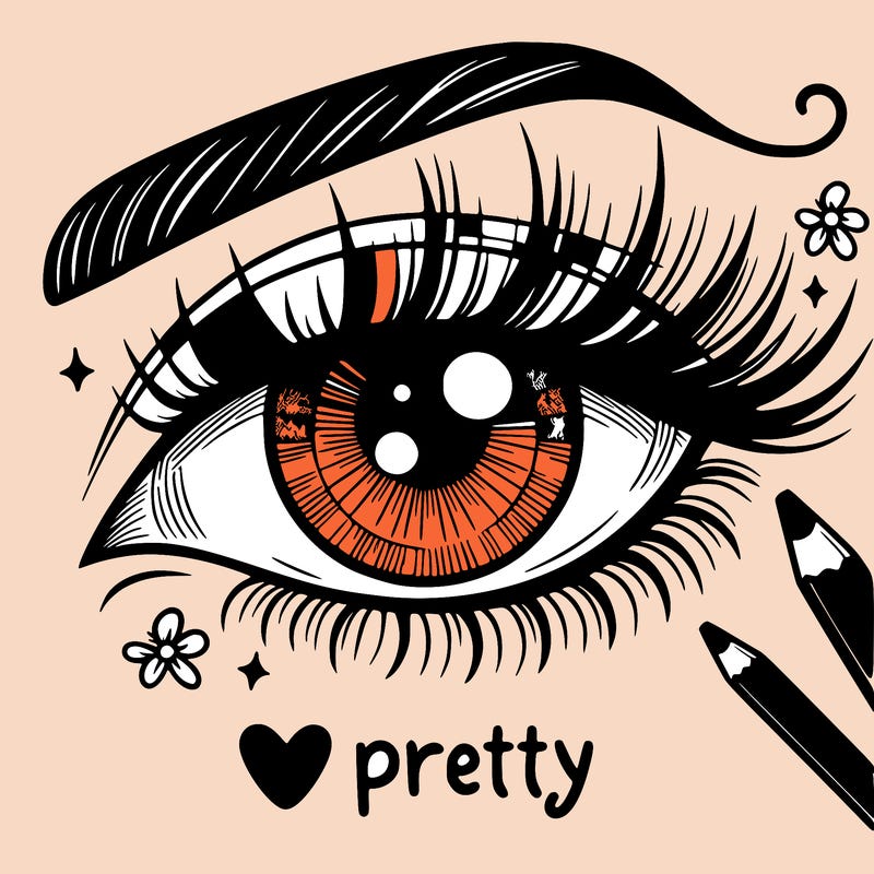 pretty eye