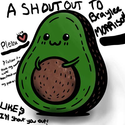 an avocado hugging an avocado