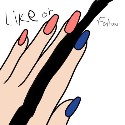 nails to design with nothing on them