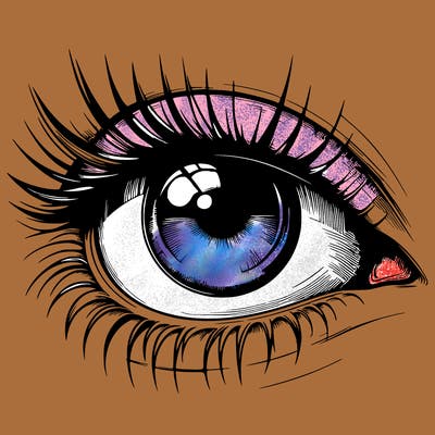 realistic eye